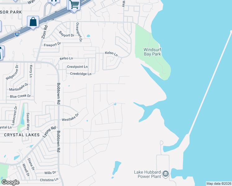 map of restaurants, bars, coffee shops, grocery stores, and more near 5226 Hollow Bend Lane in Garland