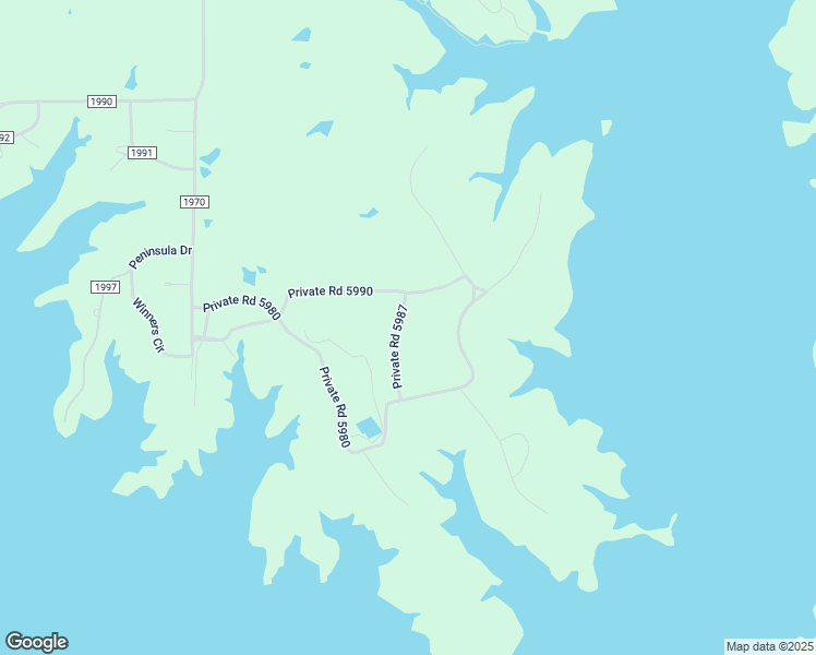 map of restaurants, bars, coffee shops, grocery stores, and more near 187 Private Road 5987 in Yantis