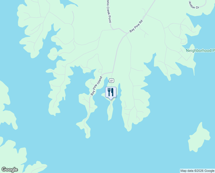 map of restaurants, bars, coffee shops, grocery stores, and more near 161 Bay Pine Island Point in Jacksons' Gap