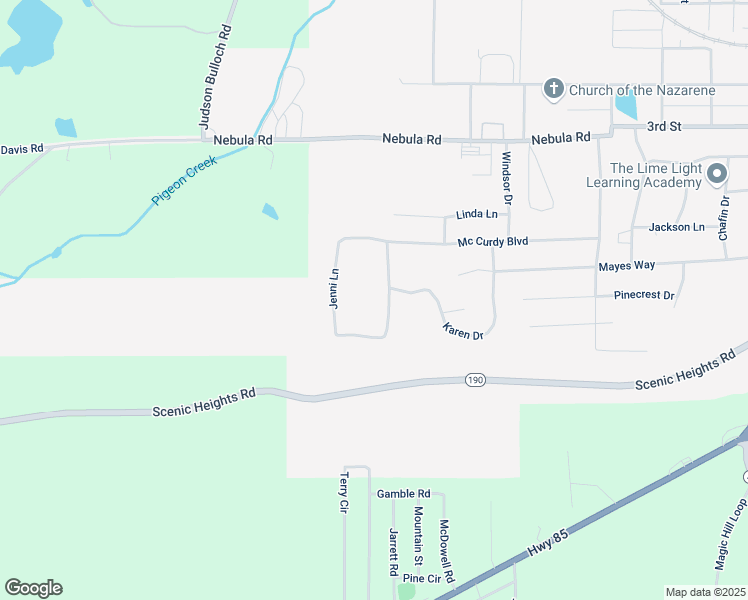 map of restaurants, bars, coffee shops, grocery stores, and more near 729 Jenni Lane in Manchester