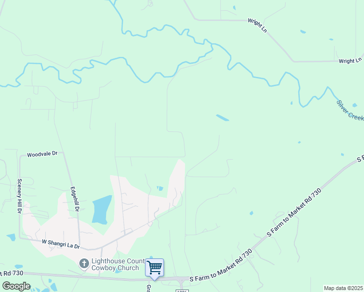 map of restaurants, bars, coffee shops, grocery stores, and more near 263 Cedar Creek Court in Azle