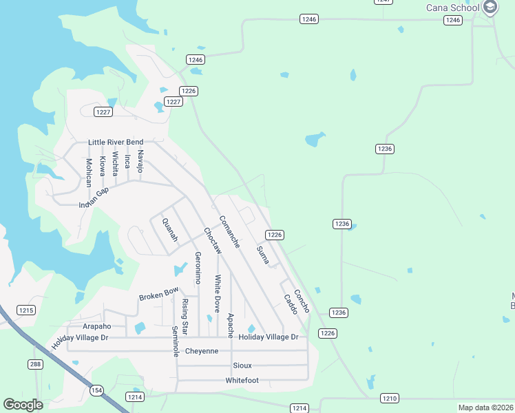 map of restaurants, bars, coffee shops, grocery stores, and more near County Road 1226 in Quitman