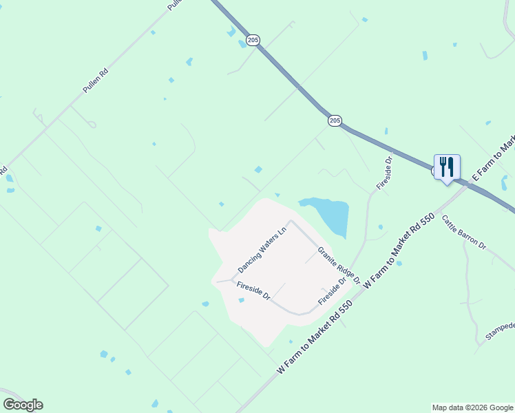 map of restaurants, bars, coffee shops, grocery stores, and more near 420 Briar Glen in Rockwall