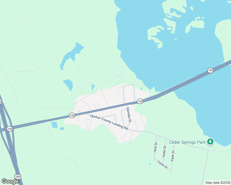 map of restaurants, bars, coffee shops, grocery stores, and more near 13416 Lily Road in Ore City