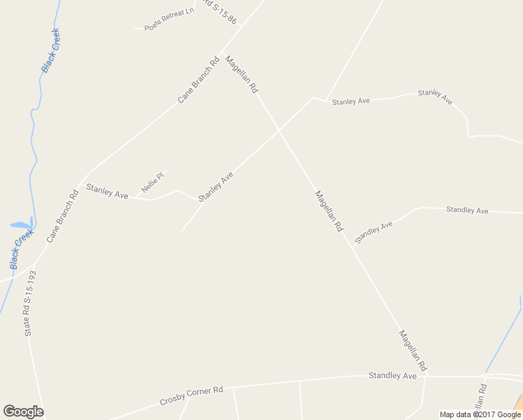 map of restaurants, bars, coffee shops, grocery stores, and more near 33 Homer Lane in Walterboro