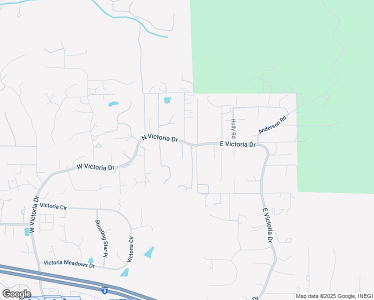 map of restaurants, bars, coffee shops, grocery stores, and more near 3029 North Victoria Drive in Alpine