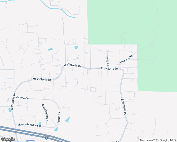 map of restaurants, bars, coffee shops, grocery stores, and more near 3029 North Victoria Drive in Alpine