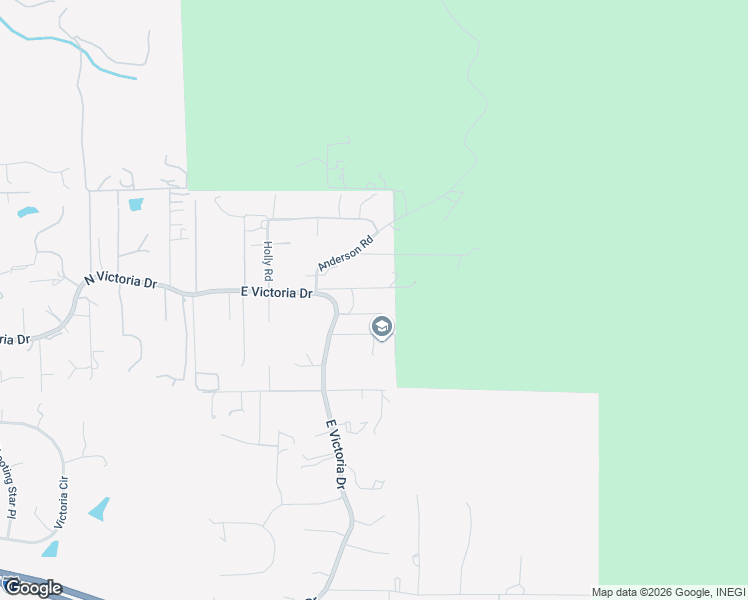 map of restaurants, bars, coffee shops, grocery stores, and more near 3254 East Victoria Drive in Alpine