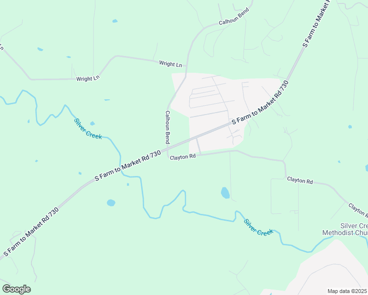 map of restaurants, bars, coffee shops, grocery stores, and more near 8508 Farm to Market Road 730 South in Azle