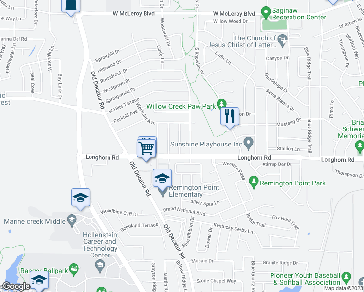 map of restaurants, bars, coffee shops, grocery stores, and more near 837 Arcadia Street in Saginaw