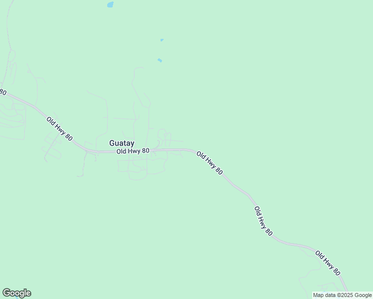 map of restaurants, bars, coffee shops, grocery stores, and more near 27623-27649 Old Highway 80 in Pine Valley