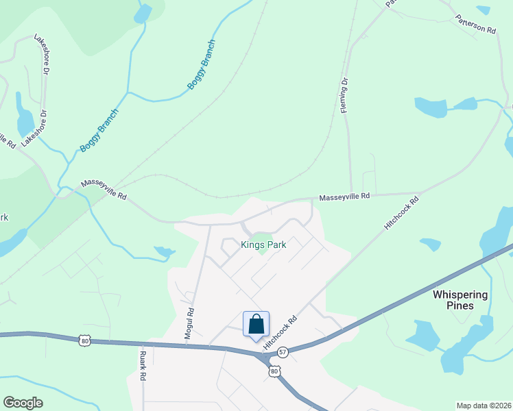 map of restaurants, bars, coffee shops, grocery stores, and more near 3289 Masseyville Road in Macon