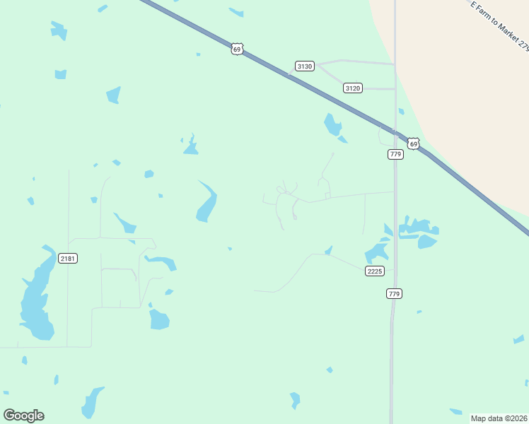 map of restaurants, bars, coffee shops, grocery stores, and more near 189 Rs County Road 2225 in Emory