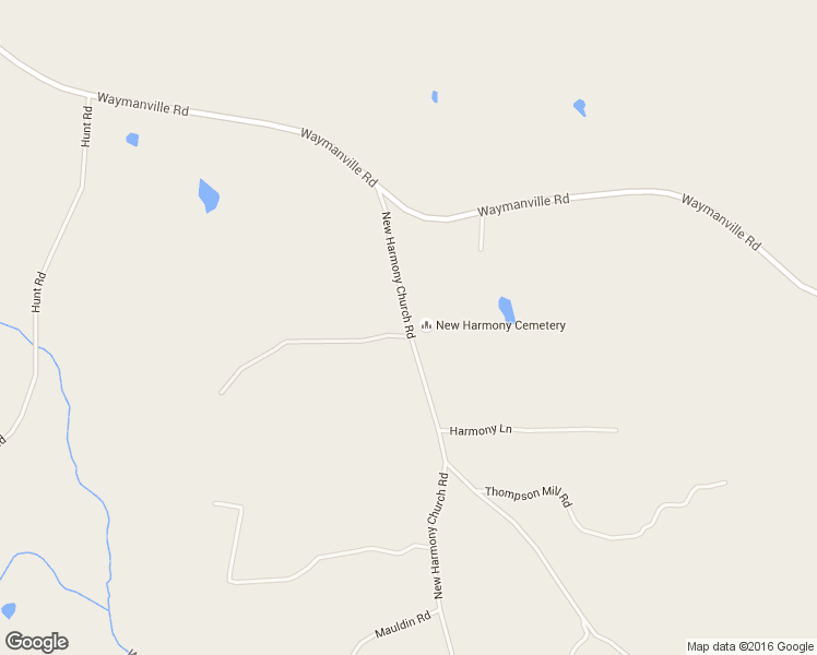 map of restaurants, bars, coffee shops, grocery stores, and more near 164 New Harmony Church Road in Thomaston