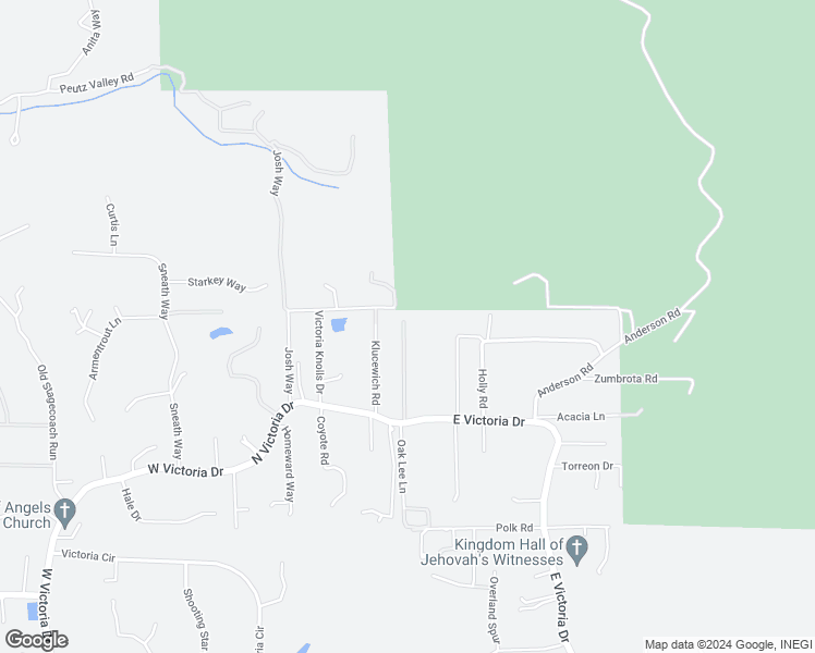 map of restaurants, bars, coffee shops, grocery stores, and more near 3030 North Victoria Drive in Alpine