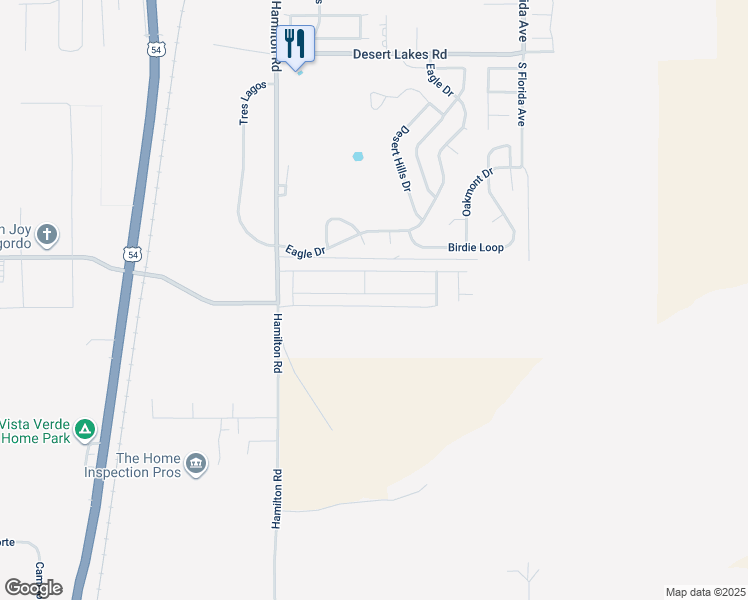 map of restaurants, bars, coffee shops, grocery stores, and more near 304 Bosque Street in Alamogordo