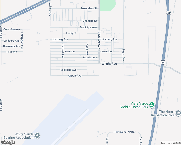 map of restaurants, bars, coffee shops, grocery stores, and more near 2701-2707 Stapp Avenue in Alamogordo