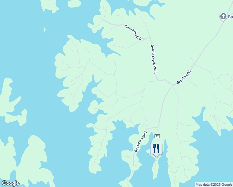 map of restaurants, bars, coffee shops, grocery stores, and more near 313 Rolling Wood Lane in Jacksons' Gap