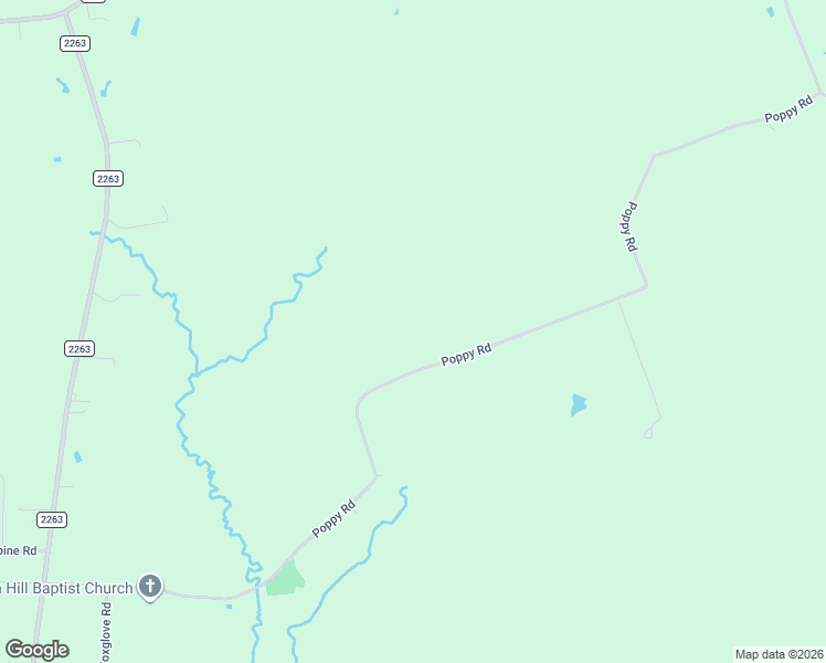 map of restaurants, bars, coffee shops, grocery stores, and more near 2420 Poppy Road in Gilmer