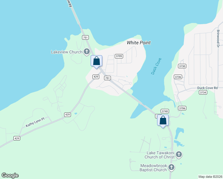 map of restaurants, bars, coffee shops, grocery stores, and more near 2833 Rodeo Drive in Quinlan