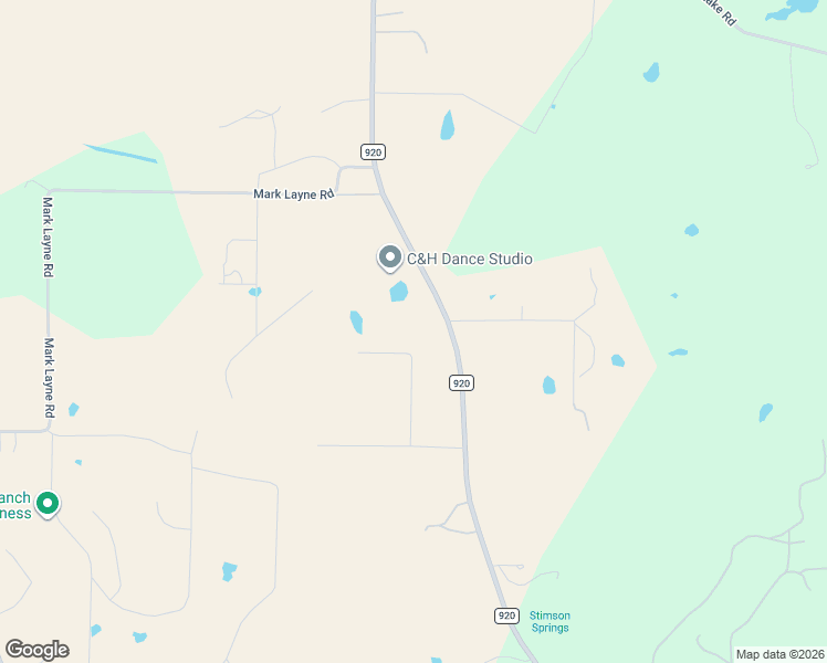 map of restaurants, bars, coffee shops, grocery stores, and more near 2045 Carrie Court in Peaster