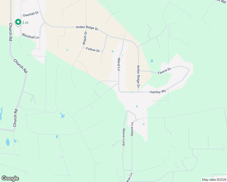 map of restaurants, bars, coffee shops, grocery stores, and more near 611 Reese Loop in Azle