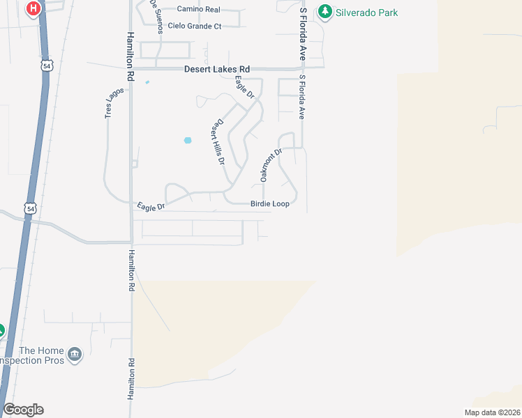map of restaurants, bars, coffee shops, grocery stores, and more near 416 Oakmont Place in Alamogordo