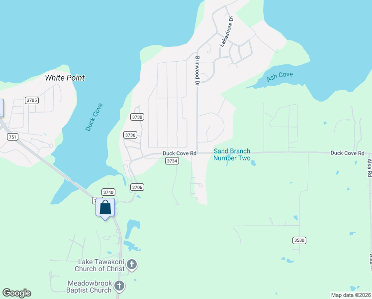 map of restaurants, bars, coffee shops, grocery stores, and more near 10181 Torama Drive in Wills Point