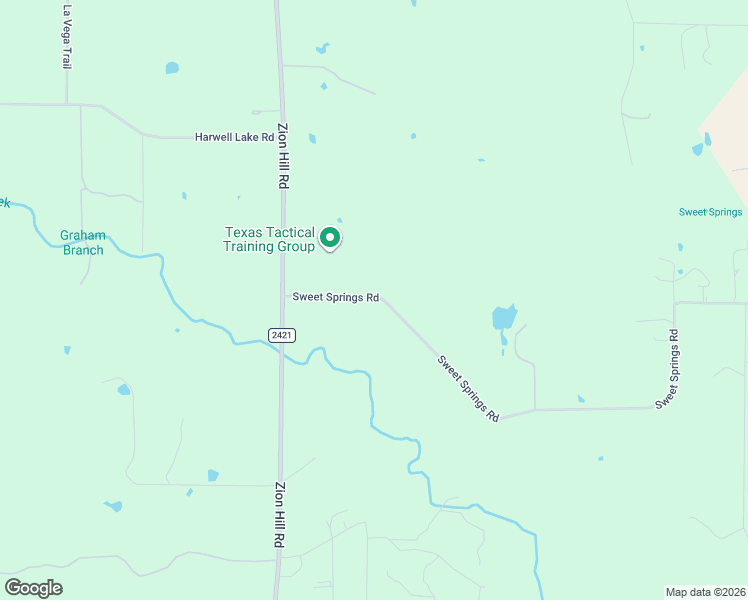 map of restaurants, bars, coffee shops, grocery stores, and more near 2404 Sweet Springs Road in Weatherford