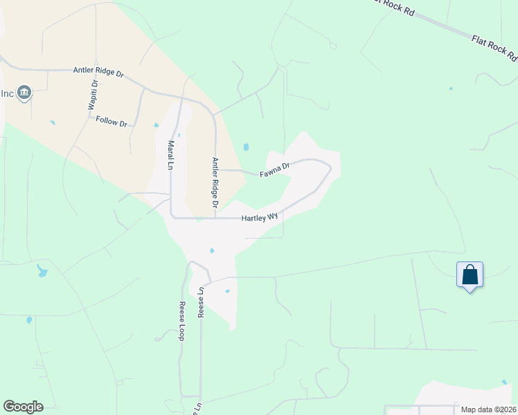 map of restaurants, bars, coffee shops, grocery stores, and more near Hartley Way in Azle