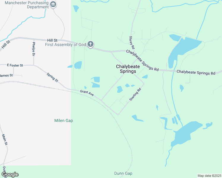 map of restaurants, bars, coffee shops, grocery stores, and more near 1630 Grant Avenue in Manchester