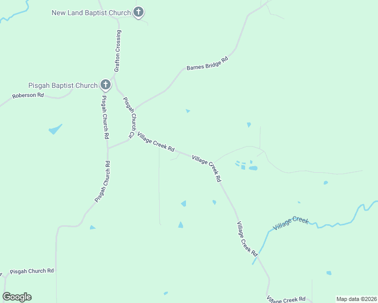 map of restaurants, bars, coffee shops, grocery stores, and more near Village Creek Road in Bernice