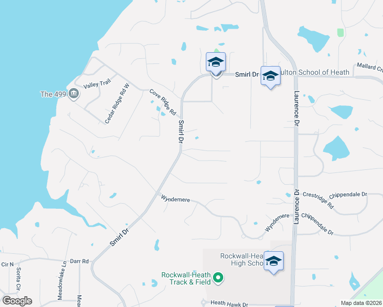 map of restaurants, bars, coffee shops, grocery stores, and more near 221 Carriage Hill Lane in Heath