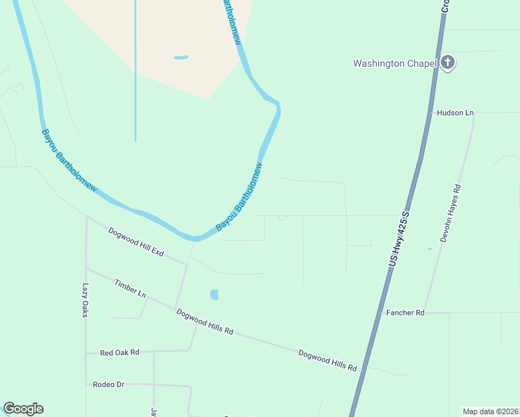 map of restaurants, bars, coffee shops, grocery stores, and more near 6324-6350 Woodie Road in Bastrop