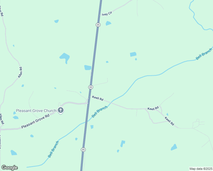map of restaurants, bars, coffee shops, grocery stores, and more near 884 Chinaberry Lane in Carthage