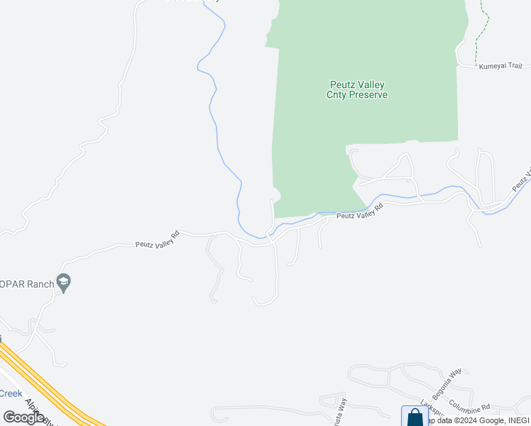 map of restaurants, bars, coffee shops, grocery stores, and more near 978 Peutz Valley Road in Alpine
