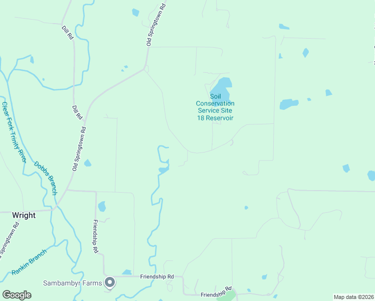 map of restaurants, bars, coffee shops, grocery stores, and more near 248 Brown Creek Road in Weatherford