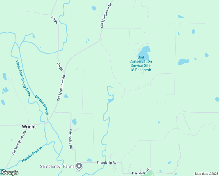 map of restaurants, bars, coffee shops, grocery stores, and more near 130 Brown Creek Road in Weatherford