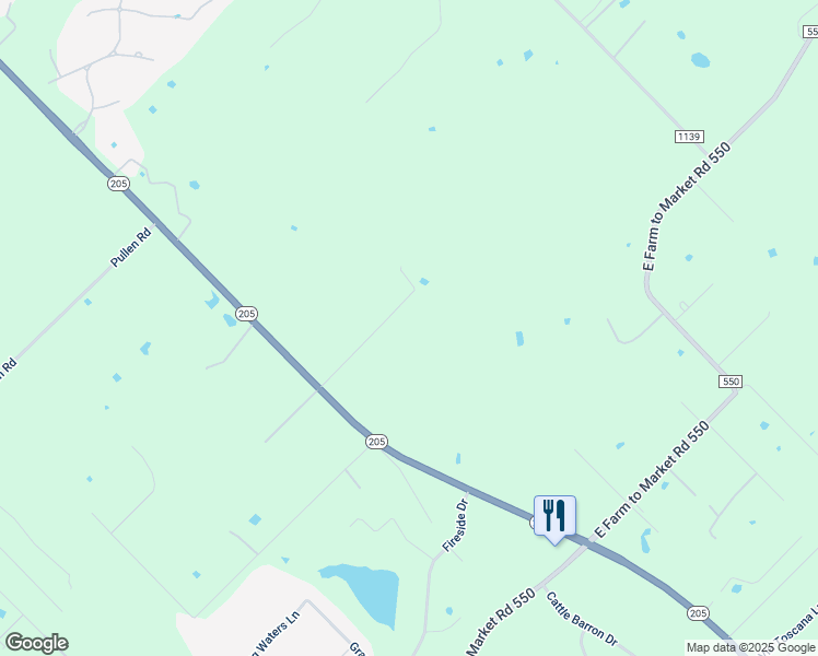 map of restaurants, bars, coffee shops, grocery stores, and more near 411 Tucker Road in Rockwall