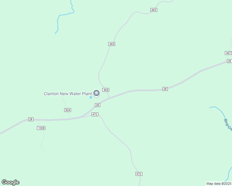 map of restaurants, bars, coffee shops, grocery stores, and more near 7595 County Road 28 in Clanton