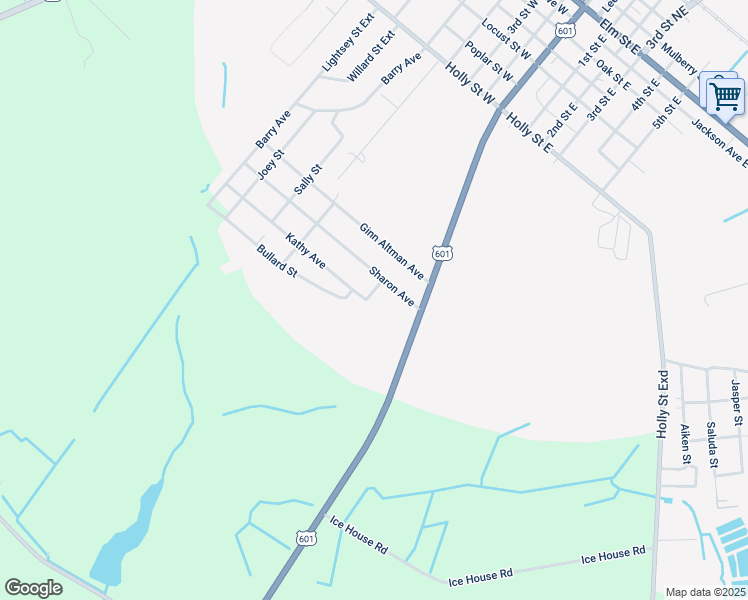 map of restaurants, bars, coffee shops, grocery stores, and more near 105 Kathy Avenue in Hampton