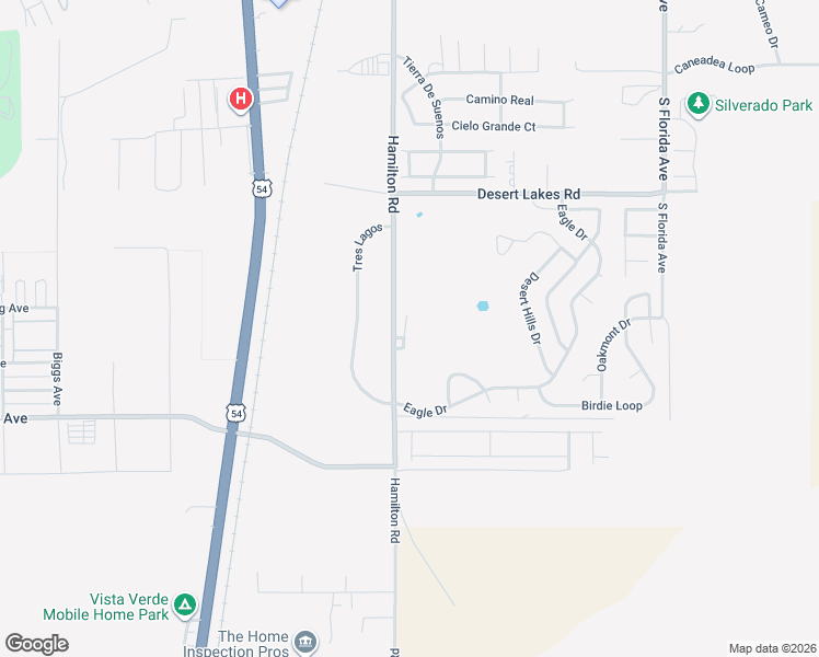 map of restaurants, bars, coffee shops, grocery stores, and more near 2541 Hamilton Road in Alamogordo