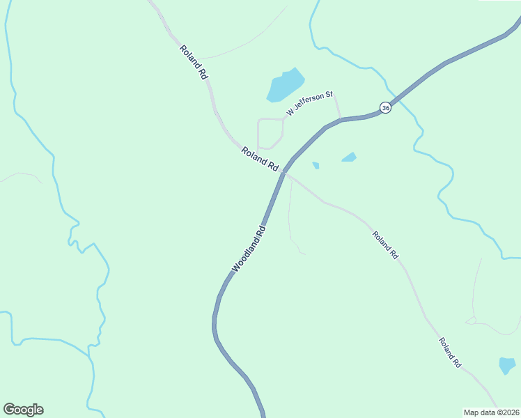 map of restaurants, bars, coffee shops, grocery stores, and more near 3548 Woodland Road in Thomaston