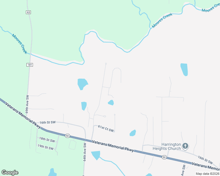 map of restaurants, bars, coffee shops, grocery stores, and more near 6340 13th Court Southwest in Lanett