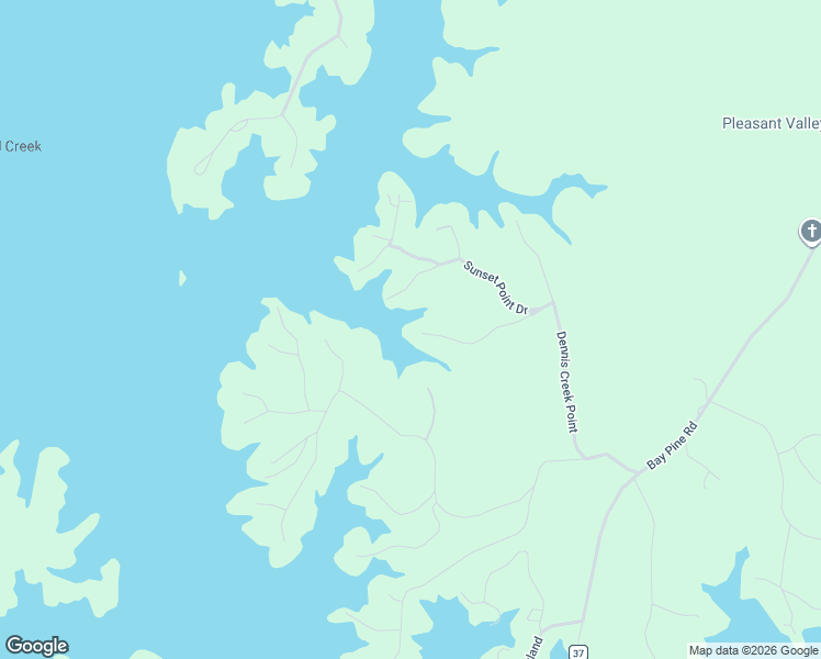 map of restaurants, bars, coffee shops, grocery stores, and more near 300 Chief Foote Road in Jacksons' Gap