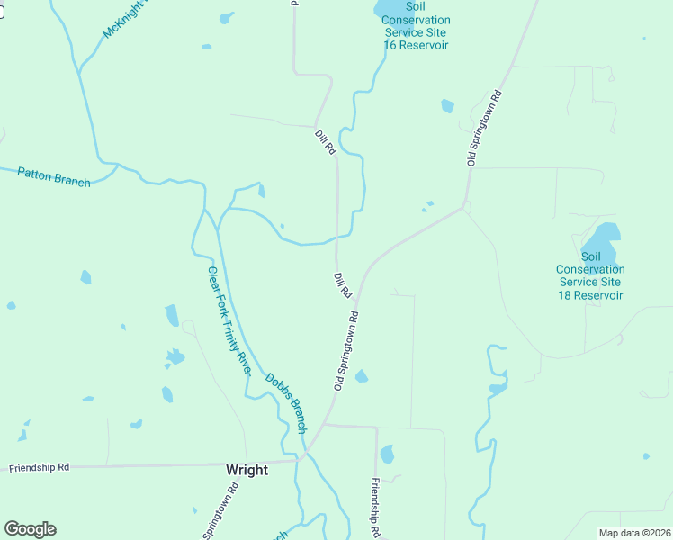 map of restaurants, bars, coffee shops, grocery stores, and more near 1240 Dill Road in Weatherford