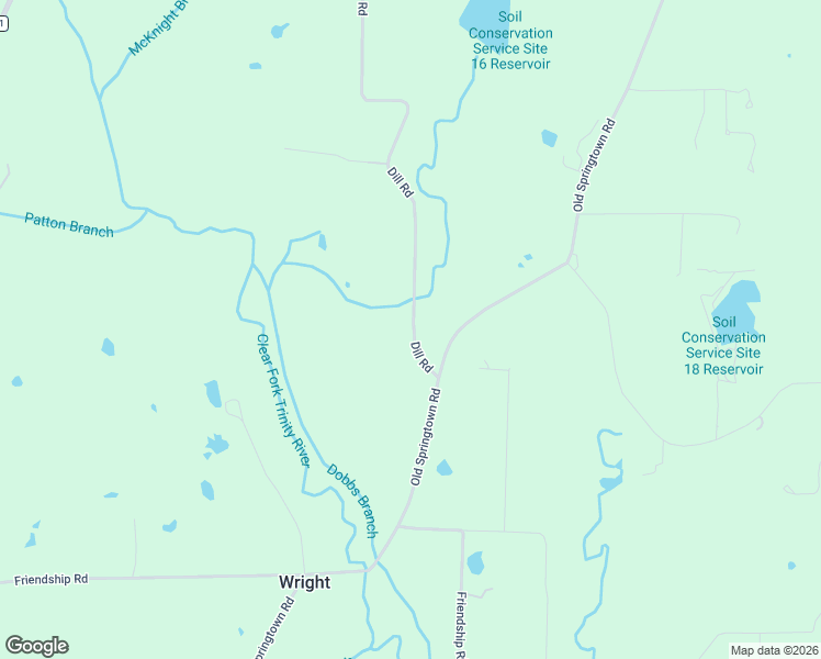 map of restaurants, bars, coffee shops, grocery stores, and more near 1240 Dill Road in Weatherford