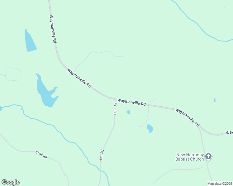map of restaurants, bars, coffee shops, grocery stores, and more near 1611 Waymanville Road in Thomaston