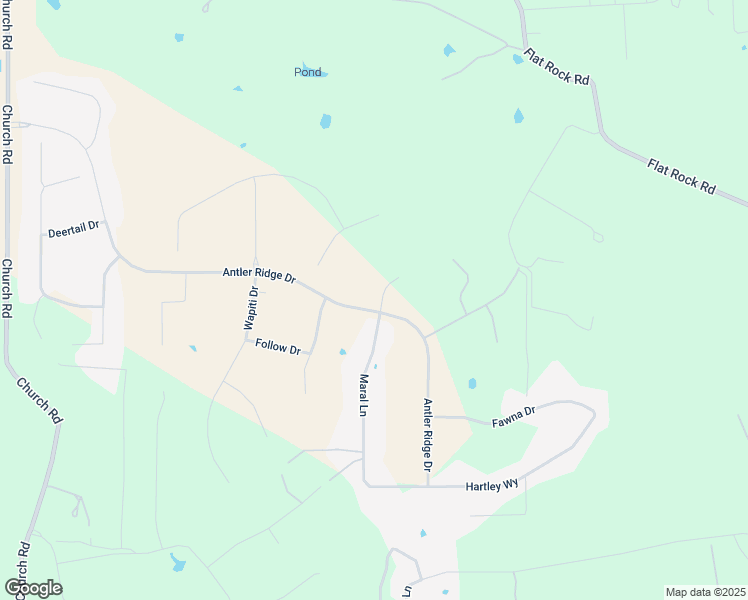 map of restaurants, bars, coffee shops, grocery stores, and more near 254 Maral Lane in Azle