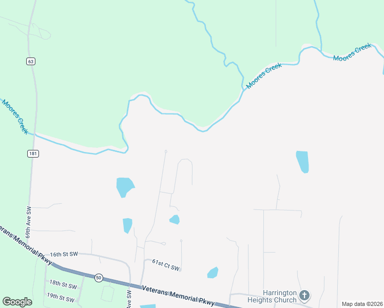 map of restaurants, bars, coffee shops, grocery stores, and more near 6443 13th Court Southwest in Lanett